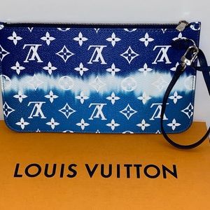 Louis Vuitton Neverfull Escale blue Monogram